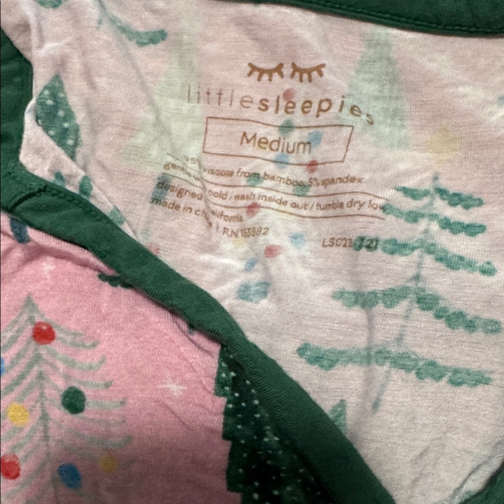 Christmas Tree Pajama set - Picture 2 of 4